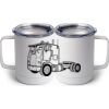 10 oz. White Stainless Steel Coffee Mug Thumbnail