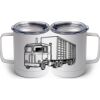 10 oz. White Stainless Steel Coffee Mug Thumbnail