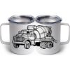 10 oz. White Stainless Steel Coffee Mug Thumbnail