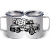 10 oz. White Stainless Steel Coffee Mug Thumbnail