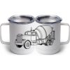 10 oz. White Stainless Steel Coffee Mug Thumbnail