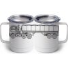 10 oz. White Stainless Steel Coffee Mug Thumbnail