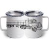 10 oz. White Stainless Steel Coffee Mug Thumbnail