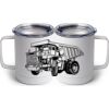 10 oz. White Stainless Steel Coffee Mug Thumbnail