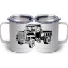 10 oz. White Stainless Steel Coffee Mug Thumbnail