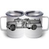 10 oz. White Stainless Steel Coffee Mug Thumbnail