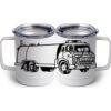 10 oz. White Stainless Steel Coffee Mug Thumbnail