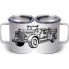 10 oz. White Stainless Steel Coffee Mug Thumbnail