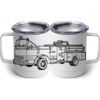 10 oz. White Stainless Steel Coffee Mug Thumbnail