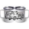 10 oz. White Stainless Steel Coffee Mug Thumbnail