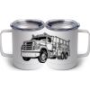 10 oz. White Stainless Steel Coffee Mug Thumbnail