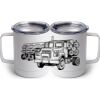 10 oz. White Stainless Steel Coffee Mug Thumbnail