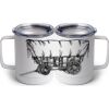 10 oz. White Stainless Steel Coffee Mug Thumbnail
