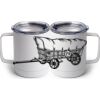 10 oz. White Stainless Steel Coffee Mug Thumbnail
