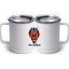 10 oz. White Stainless Steel Coffee Mug Thumbnail