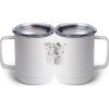 10 oz. White Stainless Steel Coffee Mug Thumbnail