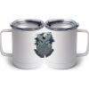 10 oz. White Stainless Steel Coffee Mug Thumbnail