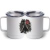 10 oz. White Stainless Steel Coffee Mug Thumbnail