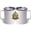 10 oz. White Stainless Steel Coffee Mug Thumbnail