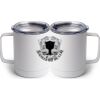 10 oz. White Stainless Steel Coffee Mug Thumbnail