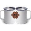 10 oz. White Stainless Steel Coffee Mug Thumbnail