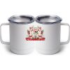 10 oz. White Stainless Steel Coffee Mug Thumbnail