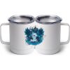 10 oz. White Stainless Steel Coffee Mug Thumbnail