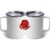 10 oz. White Stainless Steel Coffee Mug Thumbnail