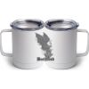 10 oz. White Stainless Steel Coffee Mug Thumbnail
