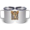 10 oz. White Stainless Steel Coffee Mug Thumbnail