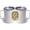 10 oz. White Stainless Steel Coffee Mug Thumbnail