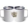 10 oz. White Stainless Steel Coffee Mug Thumbnail
