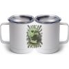 10 oz. White Stainless Steel Coffee Mug Thumbnail