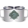 10 oz. White Stainless Steel Coffee Mug Thumbnail
