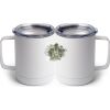 10 oz. White Stainless Steel Coffee Mug Thumbnail