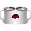 10 oz. White Stainless Steel Coffee Mug Thumbnail