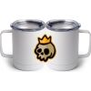 10 oz. White Stainless Steel Coffee Mug Thumbnail