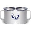 10 oz. White Stainless Steel Coffee Mug Thumbnail