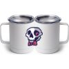 10 oz. White Stainless Steel Coffee Mug Thumbnail