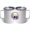 10 oz. White Stainless Steel Coffee Mug Thumbnail