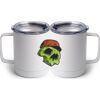 10 oz. White Stainless Steel Coffee Mug Thumbnail