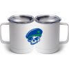 10 oz. White Stainless Steel Coffee Mug Thumbnail