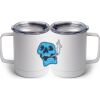 10 oz. White Stainless Steel Coffee Mug Thumbnail