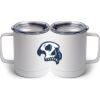 10 oz. White Stainless Steel Coffee Mug Thumbnail