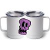 10 oz. White Stainless Steel Coffee Mug Thumbnail