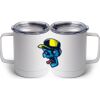 10 oz. White Stainless Steel Coffee Mug Thumbnail