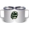 10 oz. White Stainless Steel Coffee Mug Thumbnail