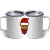 10 oz. White Stainless Steel Coffee Mug Thumbnail