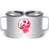 10 oz. White Stainless Steel Coffee Mug Thumbnail