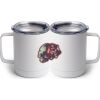 10 oz. White Stainless Steel Coffee Mug Thumbnail